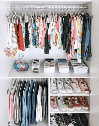 Como organizar guarda-roupas