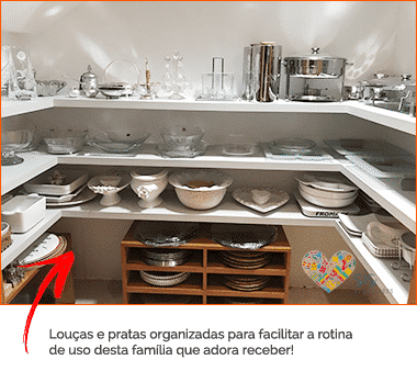 Organização de Cozinha & Área de Serviço